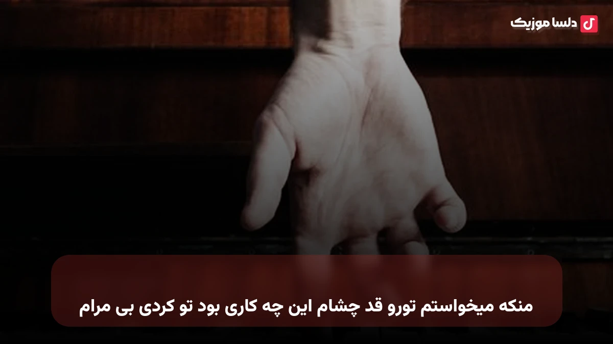 منکه میخواستم تورو قد چشام این چه کاری بود تو کردی بی مرام